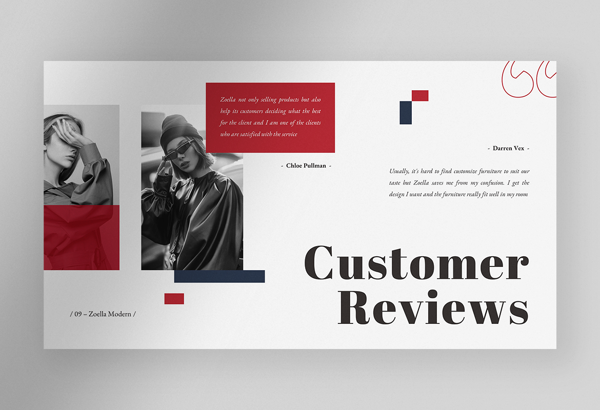 Zoella Modern Business Presentation Template PPT, Presentation Templates